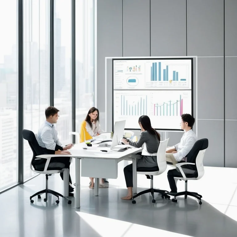 AIが業務を支援するイメージ